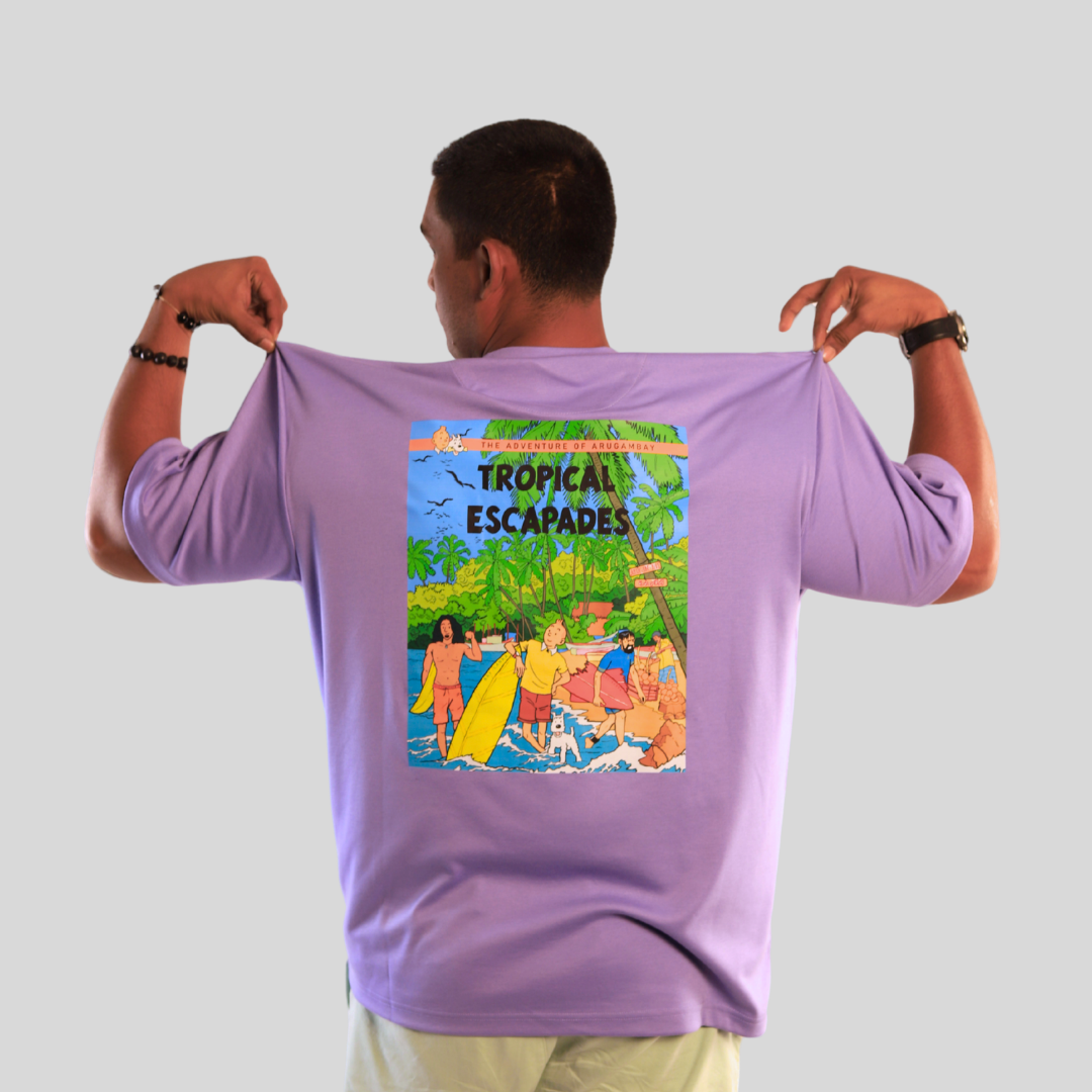 Tropical Escapades_ Purple